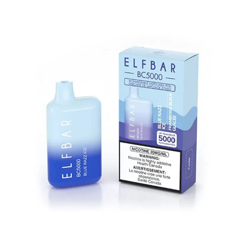 Elf Bar BC5000 — Blue Razz Ice